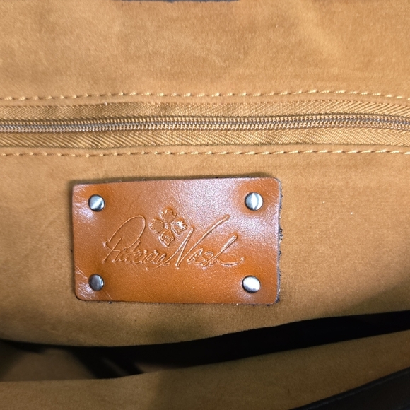 Patricia Nash Black Leather Tote - Picture 7 of 16